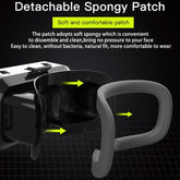 3D Virtual Reality VR Glasses for Phone Mobile Smartphones 7 Inch Headset Helmet Game Wirth Real Viar Goggles Cell Device Lenses