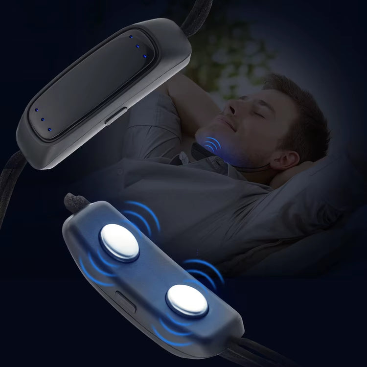 Smart anti Snoring Device EMS Pulse Stop Snore Portable Comfortable Sleep Well Stop Snore Health Care Sleep Apnea Aid