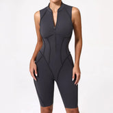 New Yoga Suit Short Sleeve Zipper Sports Clothing Fitness Suits Women Dance Running Training Clothing Gym Push Ups Yoga Suit Set