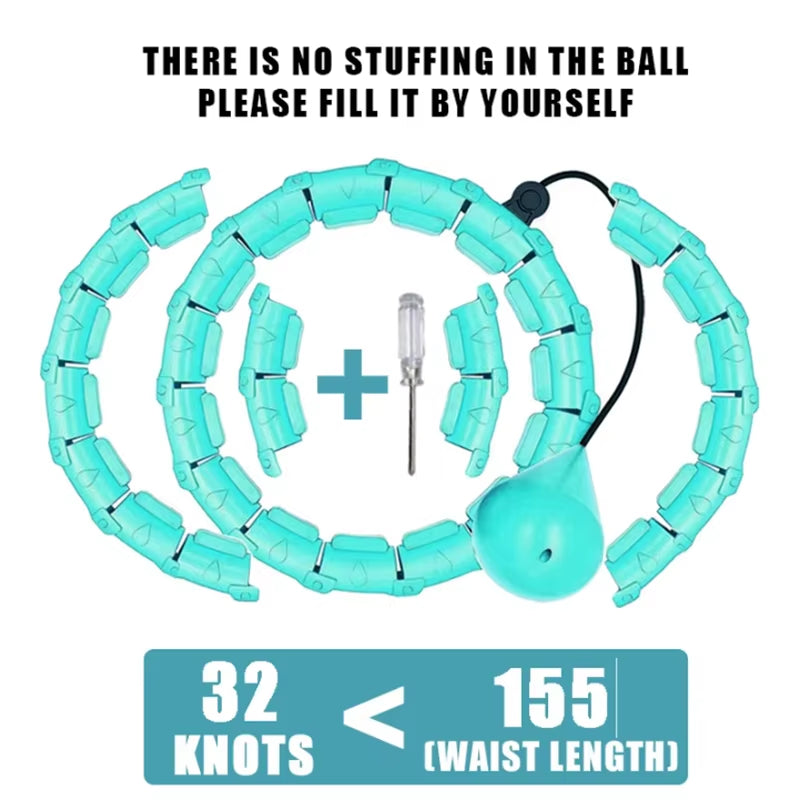 Fitness Hoop for Slimming Sports Entertainment Exercise Equipment Weights to Exercise at Home Sport Gym Ring Portable