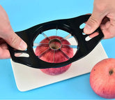 1PC Kitchen Gadgets Plastic Apple Cutter Stainless Steel Slicer Fruit Divider Household Fruit Cutter Corer Apple Cutter