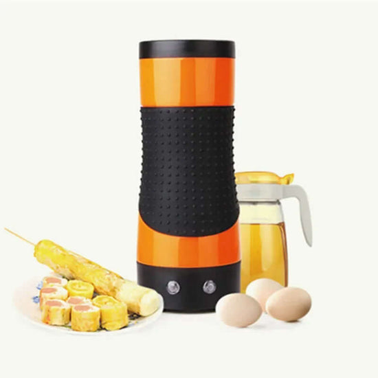 New Automatic Electric Egg Boiler Egg Roll Maker Egg Omelette Master Sausage Machine Bottle-Shaped for Breakfast Home EU Plug