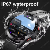2025 New Bluetooth Call Smart Watch Men 360*360 HD Display Heart Rate Fitness Tracker ECG+PPG Business Smartwatches for Huawei