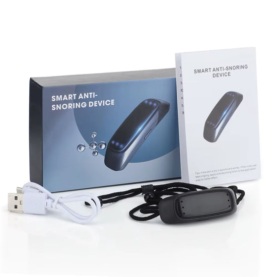Smart anti Snoring Device EMS Pulse Stop Snore Portable Comfortable Sleep Well Stop Snore Health Care Sleep Apnea Aid