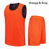 Double-Sided Wearable Basketball Jersey Sets Uniforms Sports Clothing Breathable Quick Dry Men Kids Basketball Training Suits