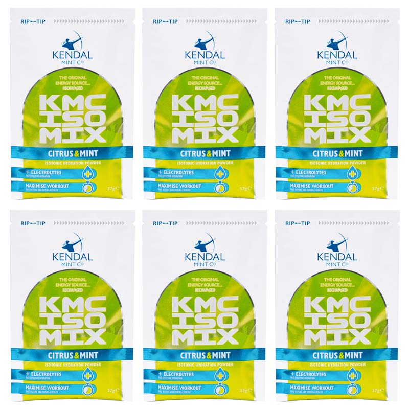 KMC ISO MIX Isotonic Hydration | +Electrolytes | Vegan & Gluten Free | 6 x 37g-2