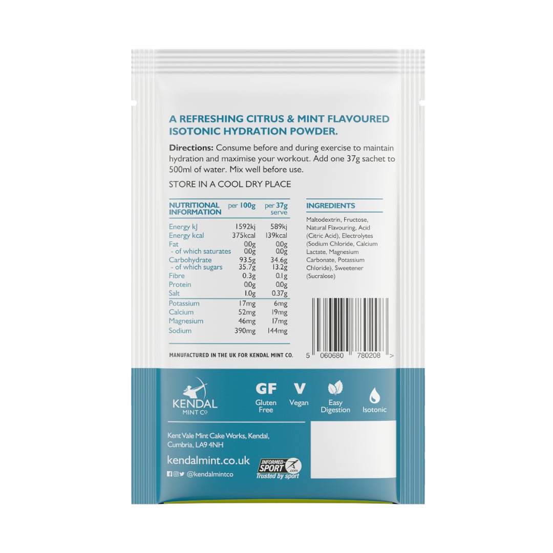 KMC ISO MIX Isotonic Hydration | +Electrolytes | Vegan & Gluten Free | 6 x 37g-3